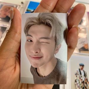 bts kim namjoon photocard!